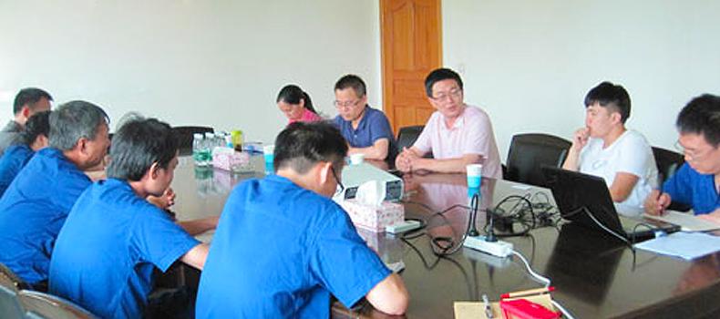 第三批知識產(chǎn)權試點工作專家服務小組到我公司指導工作